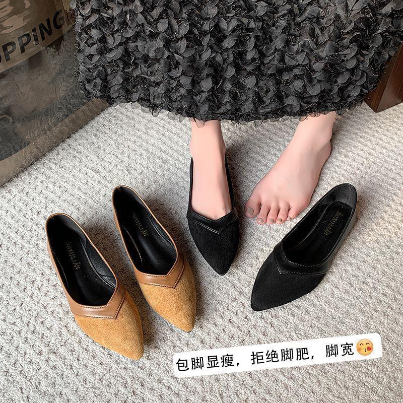 Versatile flat-soled grandma shoes with skirt temperament single shoes women's gentle shoes 2025 summer and autumn new models
