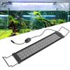 Ultradünne dehnbare Aquarium Aquarium Aluminiumlegierung blau weißes Licht LED Lampe