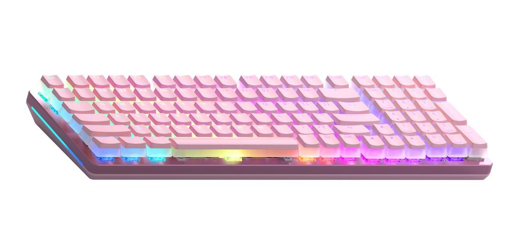 Glorious Aura Keycaps V2 Pixel Pink 145 Keycap Set for Mechanical Keyboard KB685 - GLO-KC-AURA2-P