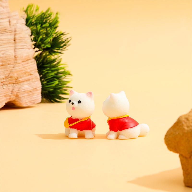 Cartoon Cute Simulation Animals Miniature Figurines Creative DIY Home Decoration Accessories Kawaii Desktop Decoration Gifts