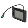 Electric Bicycle Display 36v 48v Lcd Gd01 Display 5 Pin Waterproof Plug For 22.2mm Handlebar