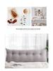 Korean Velvet Nordic Triangle Headboard Cushion: Removable, Washable, Tatami Soft Pack, Lumbar Support, Large Backrest Pillow