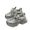 Thick Soled Sports Shoes for Women's 2025 Spring and Autumn New Anti Slip Thick Soled Sports Shoes Versatile Casual Sports Shoes
