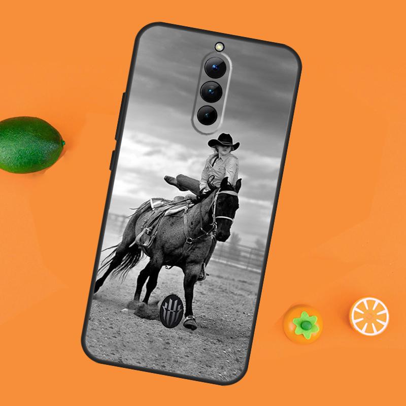 Rider Rodeo Cowgirl Case For ZTE Nubia Red Magic 8S 9S 10S 8 9 10 11 Pro Plus 6 7 6S 7S Pro RedMagic 10 Air Cover