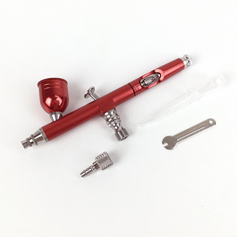 130 Model Airbrush Kit: Beginner Spray Gun for Art, Wall Painting, Furniture Repair, and Cake Decorating