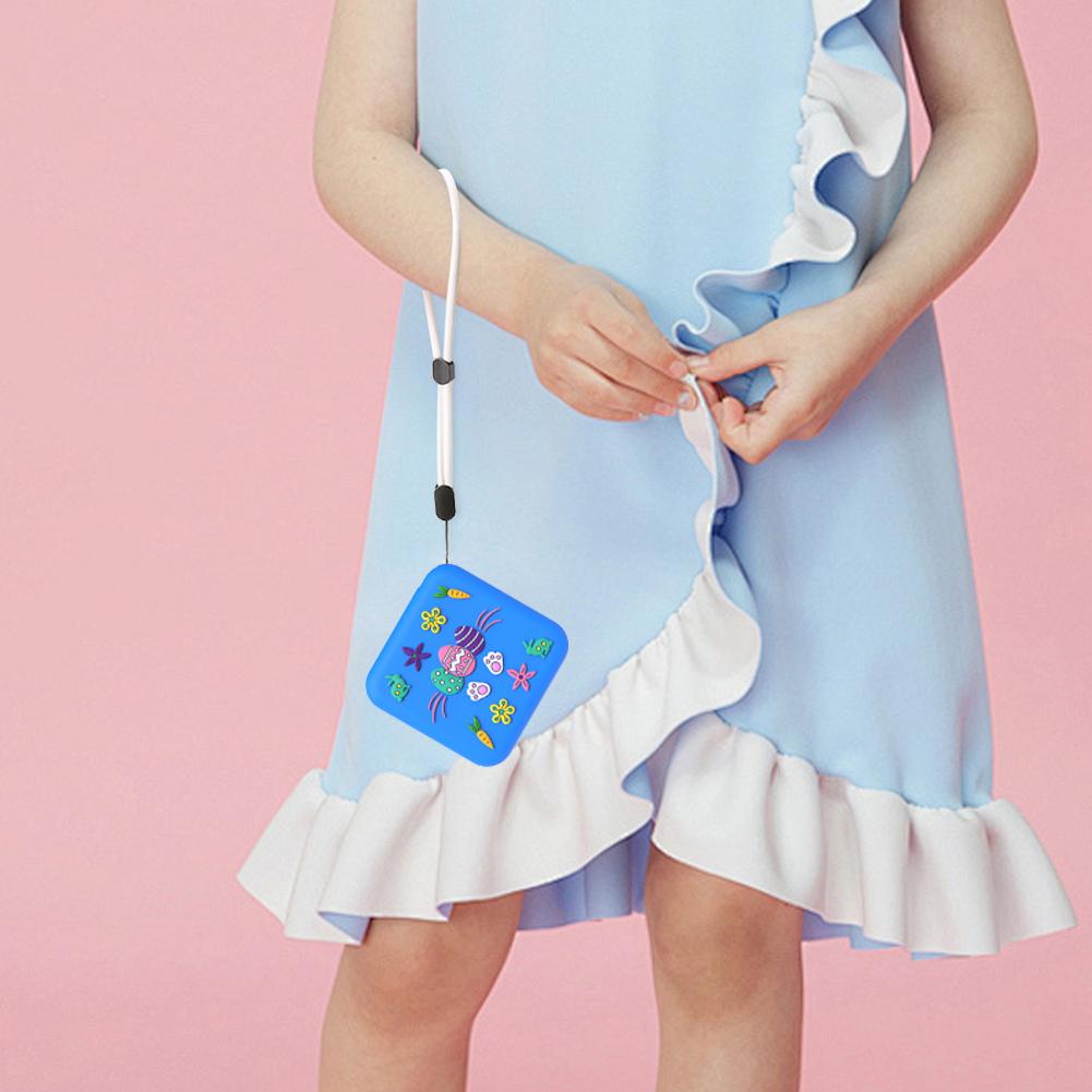 Silicone Case Shockproof Silicone Protective Case Washable Non-Slip Silicone Skin Cover for Yoto Mini Kids Audio Music Player