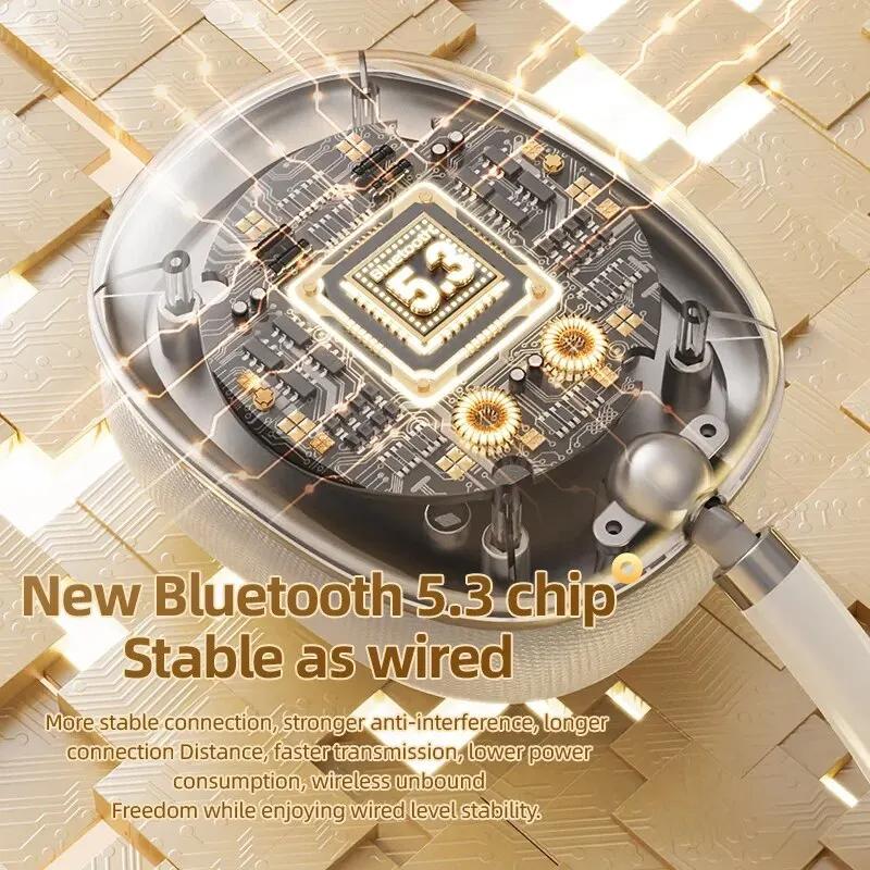 Wireless Noise Cancel Headphone HiFi Stereo Music HD Low Latency Headset With Microphone Earphones For All Smartphones