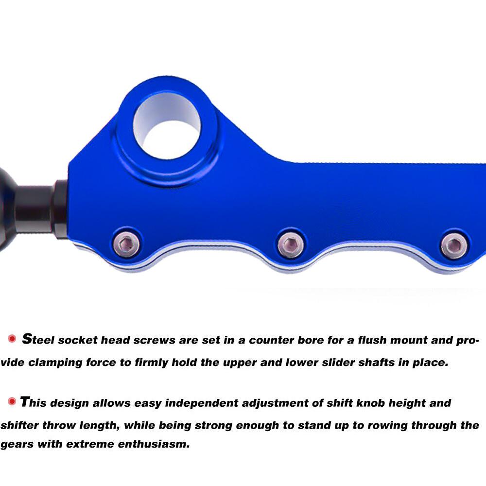 Adjustable Short Throw Shifter for 2008-2014 Subaru WRX Legacy Outback Forester