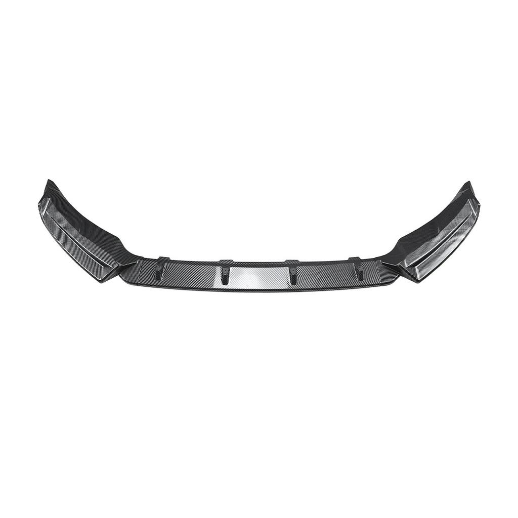 Car Front Bumper Lip Spoiler Diffuser Splitters BodyKit Aprons Cover Guard Trim For Volkswagen T-Roc Standard Edition 2018-2022