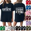 Womens T Shirts Short Sleeve Shirts Solid Color Pullover Summer Spring Tops Blouses