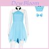 Modern Primitive Betty Cosplay Dress For Halloween Role Play With Polyester Fabric