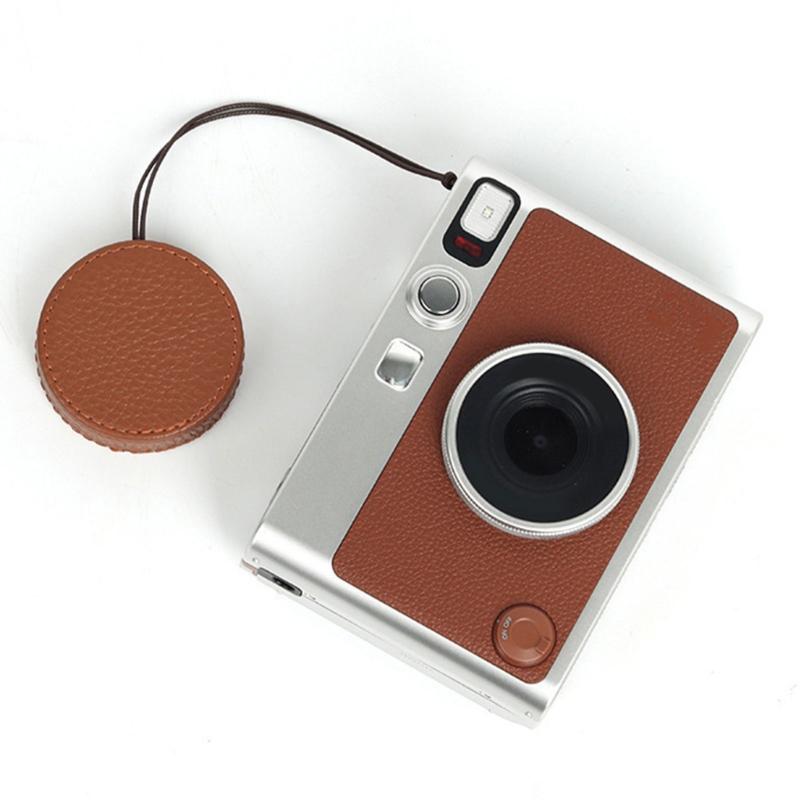 Lens Cap for Mini EVO Camera Dustproof Waterproof Lens Protector Cover Front Lens Cap Dustproof Cover with Lanyard