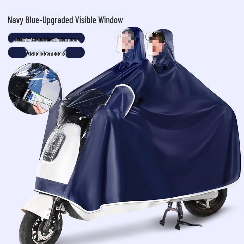 Thickened Waterproof Poncho for Electric Cars & Motorcycles