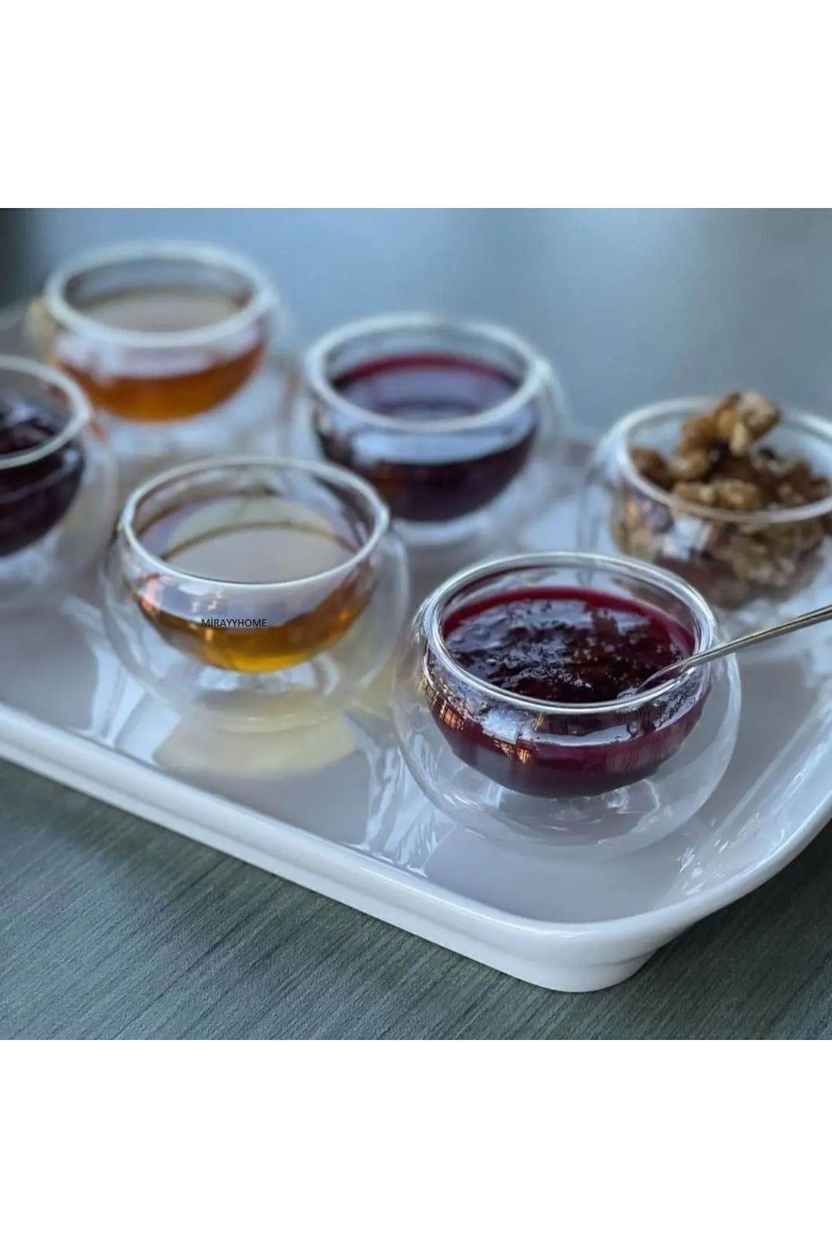 

Double-Walled Sauce and Jam Bowl – 35ml (Set of 6) | Elegant and Practical! 1