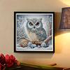 New Arrival 5D DIY Full Circle Diamond Painting "Owl" Embroidery Cross Stitch Home Decor Gift