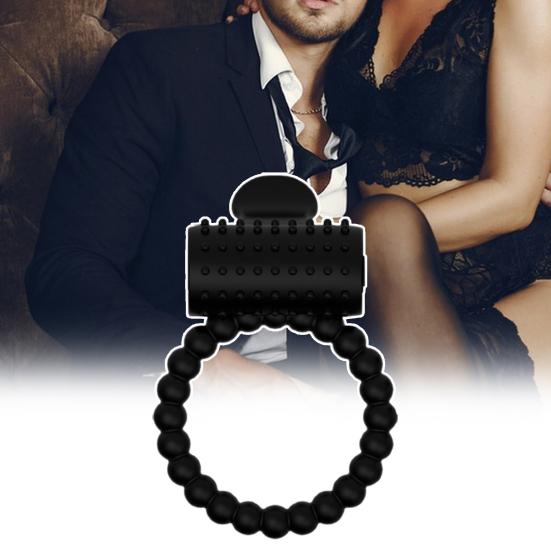 Safe Vibrator Safety Happiness Comfortable Material Enhance Vibrating Penis Foreskin Delay Ring Adults