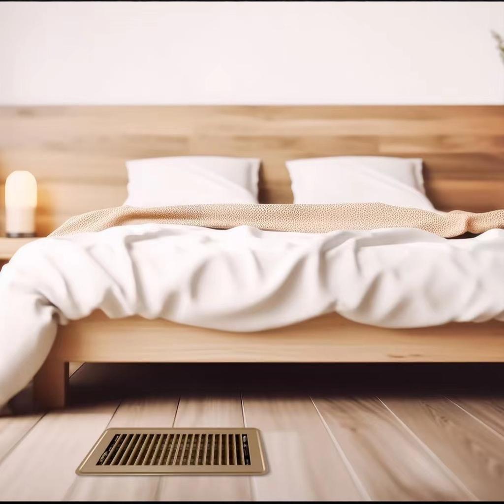 N69R--3Pc Floor Vents,4X10in Floor  Floor Vent Covers For Heavy Duty  Floor Vent Cover For Home Floor Wall Ceiling,3P