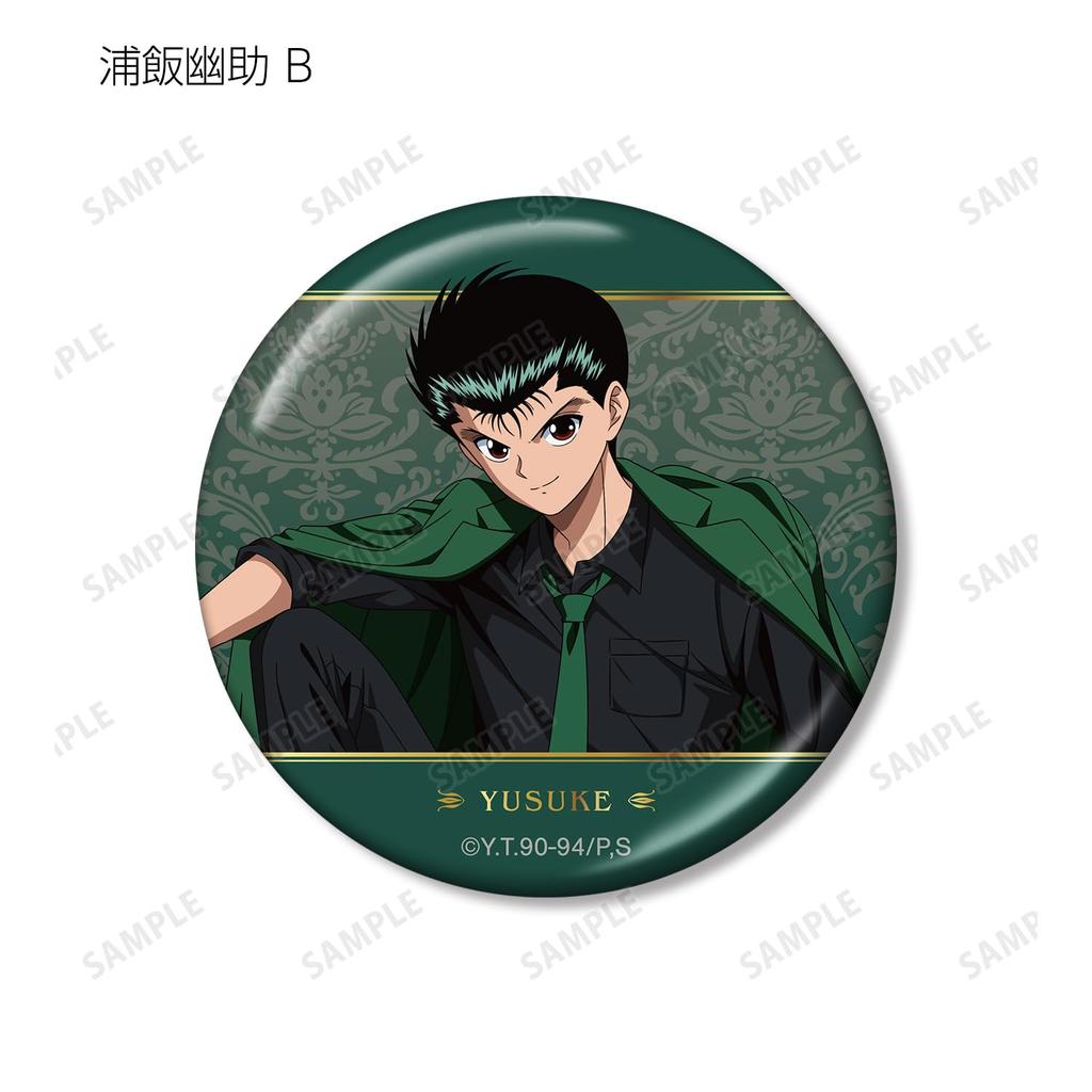 YuYuHakusho Original Illustration Throne Ver. Trading Metallic Can Badge Box of 12