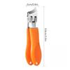 Wide Jaw Opening Nail Clippers Anti Splash Slanted Nail Clipper Precise Stainless Steel pedicure Nail Tools
