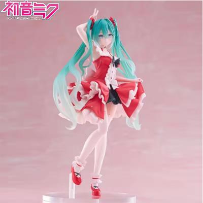 Original Anime Figure Hatsune Miku Lolita Fashion Action Figure Toys for Kids Gifts Collectible Model Dolls