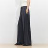 VEROMODA Women's High Waist Pleated Drawstring Wide Leg Casual Pants