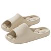Non-slip bathroom slippers women's indoor home four seasons water leakage hollow bath quick-drying couple sandals