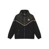MLB Monogram Series New York Yankees 24FW V-Print Letter Color Block 3D Patch Embroidery Logo Casual Hooded Windbreaker Unisex jackets 3AWJM0144-50BKS