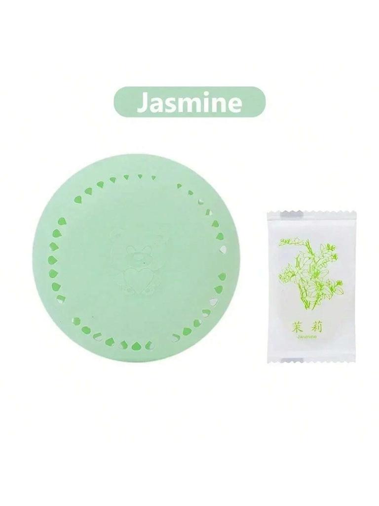 1/3/6Pcs Set Toilet Deodorant Solid Round Fresher Aromatherapy Fragrance Lasting Deodorization Bathr