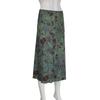 Vintage Green High-Waisted Midi Skirt: Chic, Versatile, and Skin-Brightening