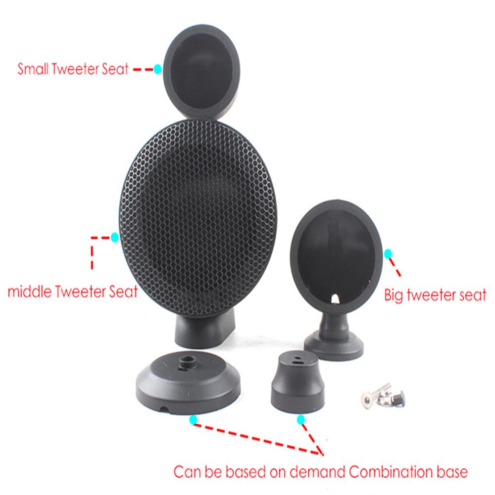 4" Car Audio Modified Three-way Tweeter Speaker Holder Pod A-pillar Treble Shell