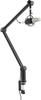 LogiLink Microphone Arm 3/8" & 5/8" Desktop Microphone Stand Scissor 360° Streaming Podcast Gaming