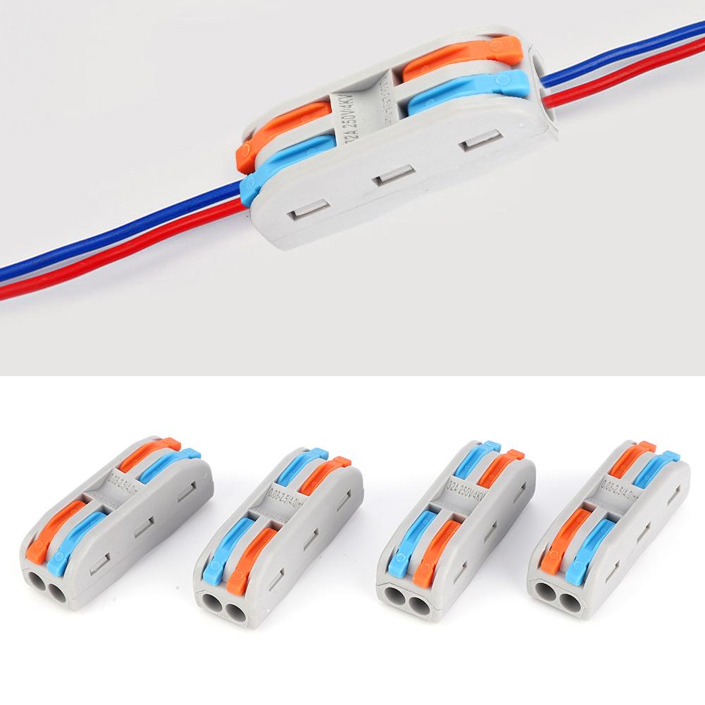 50Pcs Wiring Connector Conductor Compact Colorful Wire Supplies 1128AWG PCT22