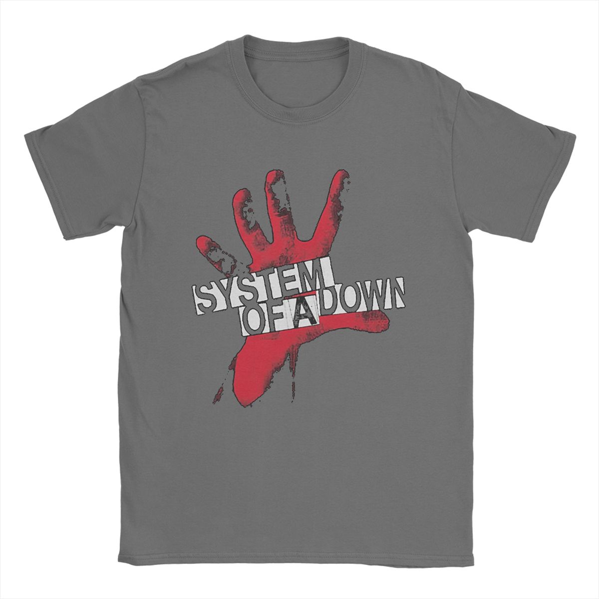 

Літній Soad Найкраще з System Of A Downs Metal Band Чоловіча жіноча футболка Merch Модна футболка Футболка 100% бавовна Принтований одяг XXL темно-сірий колір
