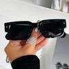 Protective Glasses 1/3pcs Retro Y2K Small Frame Square Sunglasses Women Vintage Rivet Sun Glasses High Quality Eyewear UV400