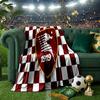 Salernitana 1919 Crest Design Throws Blanket Flannel Blankets Plush for Couch Bed Gifts for Men Women Travel Picnic Blanket Christmas Fan Gifts