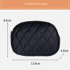New PU Leather Lady's Coin Purse Double-layers Zipper Storage Bag Clutch Bag Mom's Gift