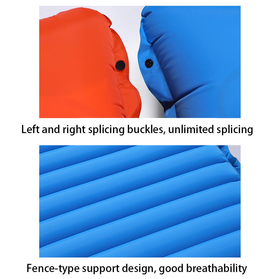 Outdoor Camping Automatická přenosná nafukovací postel Plážová podložka Pikniková podložka skládací TPU vzduchová podložka