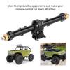 RC Metal Complete Rear Axle Shaft Assembly for   SCX24 90081 1Celsius24 RC Car Upgrade Parts
