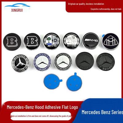 Emblema de Capó Universal para Mercedes-Benz Clase C/S/E Pegatina de Pegar