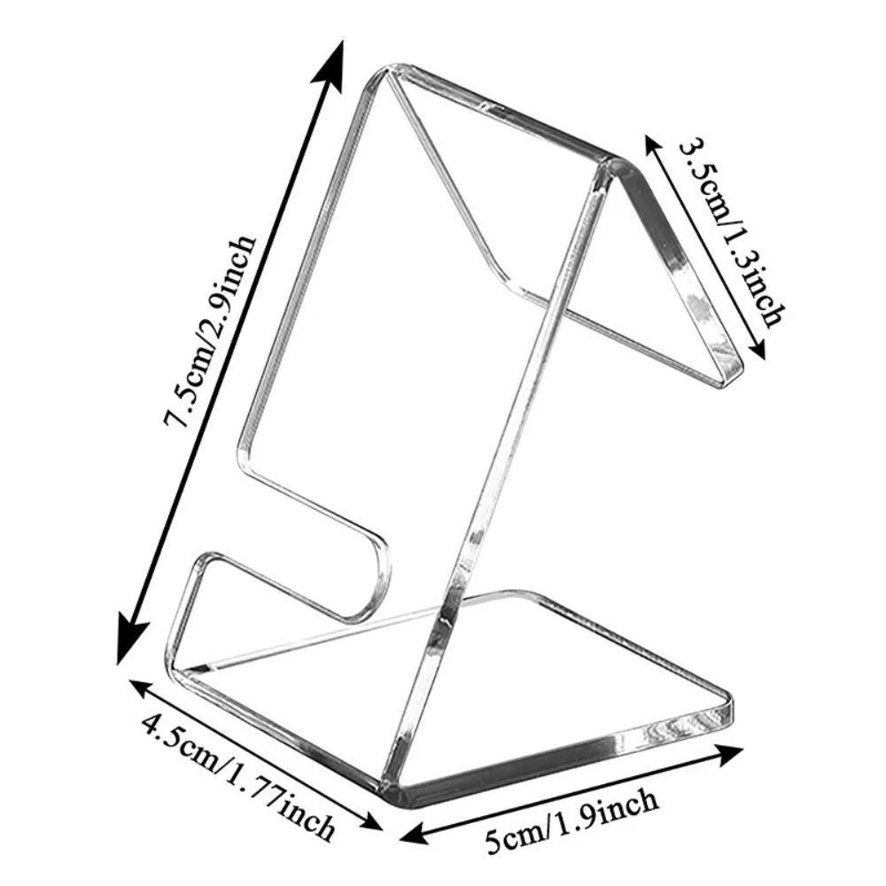 Acrylic Watch Display Rack Holder Clear Bracket Jewelry Tool Watch Jewelry Bracelet Display Stand