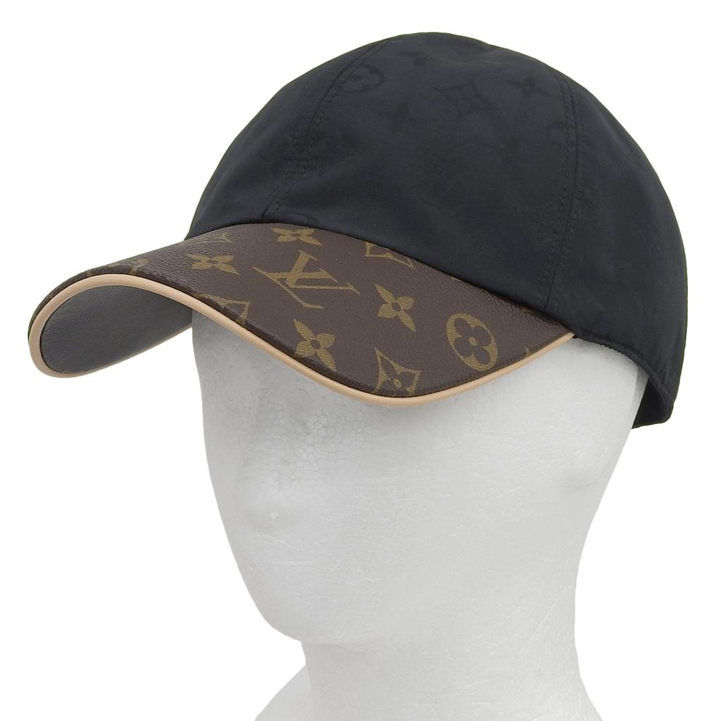 Excellent LOUIS VUITTON Cap Cap LV Get Lady Monogram Leather Women L M76529 Used