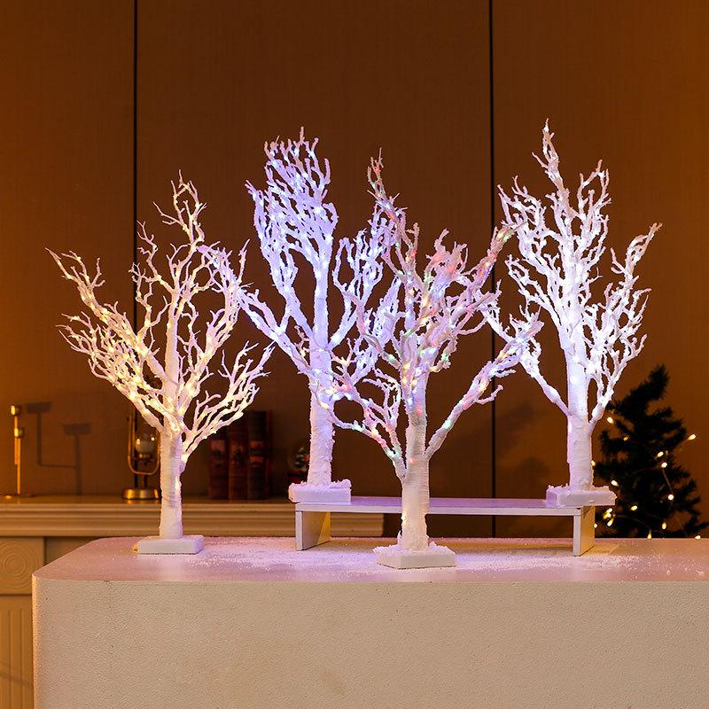 65cmPVC Illuminated Christmas Tree Decoration Christmas Decorations Window Table Top Christmas Tree Decoration
