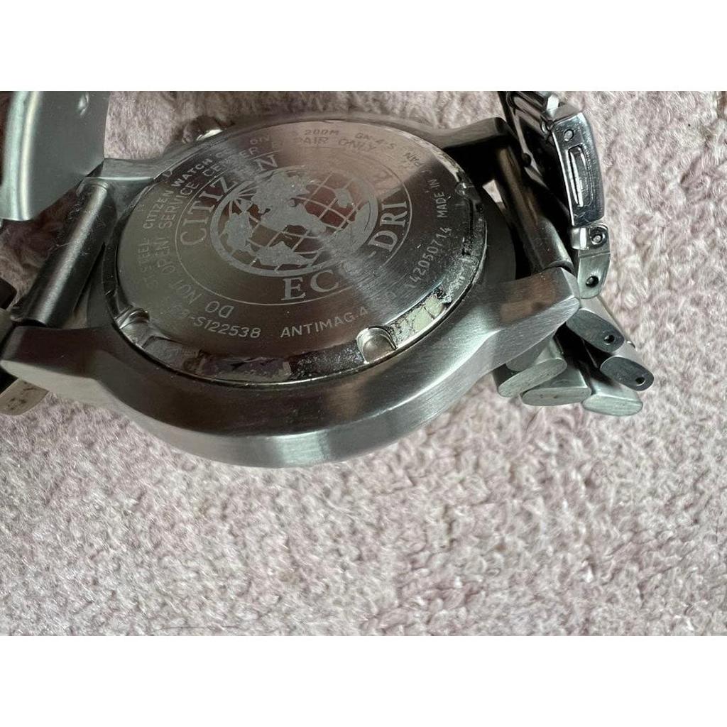 Used CITIZEN Promaster Marine Green Good Condition