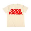 Fashion Women's Hip-Hop Streetwear Tees Oversized Letter Print “GOOD KARMA” Y2k O-neck Loose Cotton T-Shirt Cute Women's Top