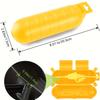 Extension yellow Cord Safety Cover with Waterproof Seal, Weatherproof Electrical Connection Box to Protect Outdoor Outlet Plug