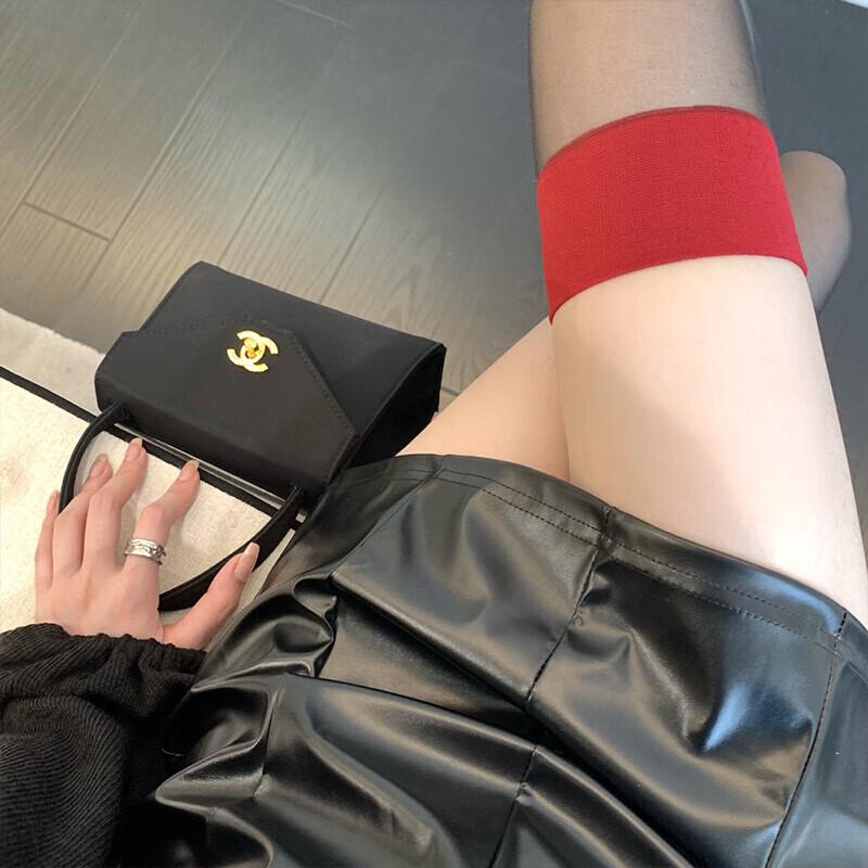 Langsha Women's Ultra-Thin Sexy Over-the-Knee Stockings (2 Pairs)