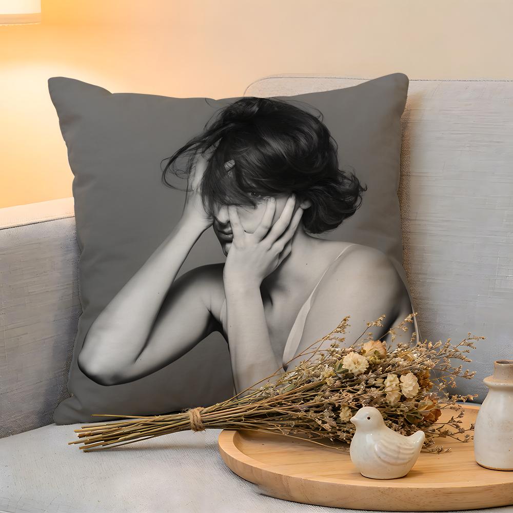 Cushion Cover  Linen  SkinFriendly Soft Decorative Case For Sofa Home Decor FFleabag Pillow cover