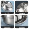 Wuhe 304 Stainless Steel Double Wall Insulated Bowls