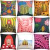 Arirang Tour Square Pillow Covers Polyester Bed Car Cushion Case Cute Home Decoration Throw Pillow Case 4545