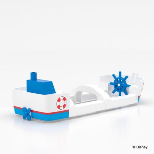 Aoshima Bunka Kyozai Rakupla Tocotoko No. DP-09 Disney Character Donald & Daisy Pre-Colored Plastic Model